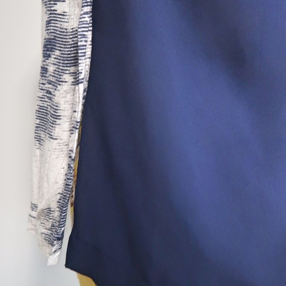 1. State Blue and White Tank Top Medium - Picture 5 of 6